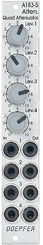 Doepfer A-183-5 Quad Attenuator - Attenuator Modular Synthesizer