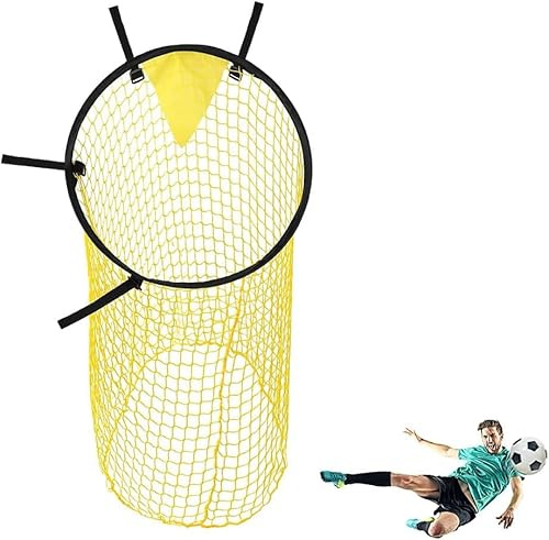 AMFUN Fußballtor Zielnetz Fußballzielnetz, 45 x 60 cm Fußballtor Ecke Schießen Ziele, Fussball Ziel, für Schießgenauigkeit Verbesserung