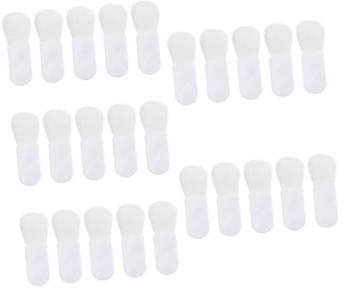 MAGICLULU 5er-set Make-up-pinsel-set Rouge-schönheitswerkzeuge Mini-rougepinsel Loses Make-up Weiße Sanfte Borsten für Make-up 5 Stück * 5