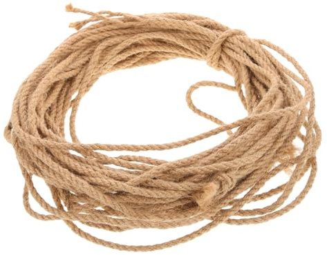 Homoyoyo Cuerda De Sisal Natural Ideal para Manualidades Bricolaje y Decoración del Hogar