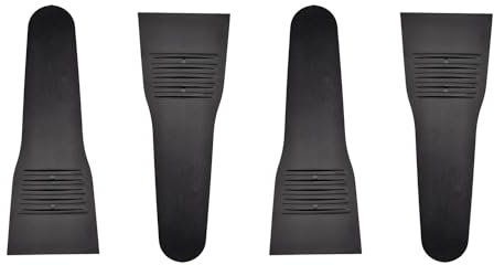 Kosmosta Juego de 4 espátulas de raclette para sartenes, utensilios de cocina y utensilios, utensilios de cocina antiadherentes para cocinar y decorar