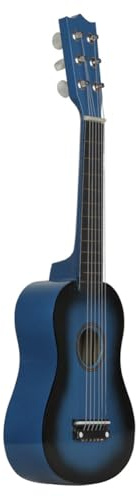 Pluuttiem Ukulele 21 Ukulele Sopran 6 Saiten Hawaii-Gitarre Lindenholzgitarre Uke-Musikinstrumente für Musikanfänger, Einfach zu Bedienen, Langlebig