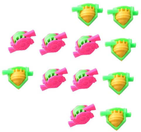 TOYANDONA 20stücke Bunte Kleine Drehspielzeuge Mit Pfeifenform Leicht Langlebig Für Kindergartenkinder Hand-Auge-koordination Und Kreatives Spiel
