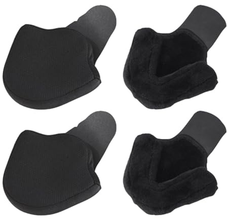 HDGSAFD 2 Paar Helm-Ohrenschütz, Winter-Ohrenschütz, Outdoor-Rad-Ohrenwärmer, Plüsch-Ohrenschützer