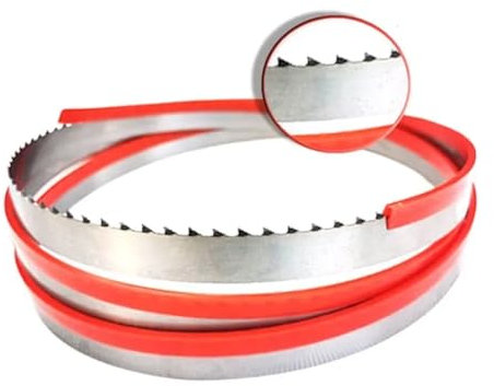 Lames de scie à ruban. 1300 1425 1400 1332 1140 2240 1490 1620 X 13 mm avec lame de scie à ruban 6, 14 Tpi coupant du bois dur, de l'aluminium et du métal.(14Tpi,Length 2240mm)