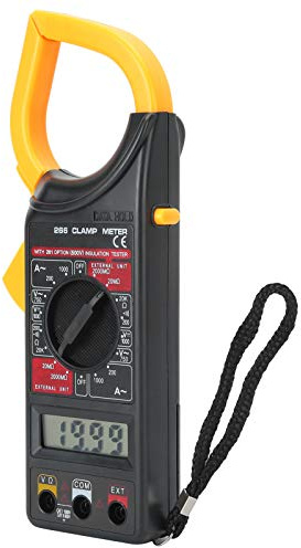 Digital klämmätare handhållen amperemätare voltmeter heminredning elektronisk multimeter mätverktyg DT266