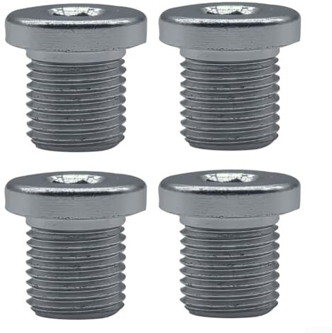 Aluminium Rear Derailleur Hanger Bolts M10 x P1 0 4 Pieces for Bicycles