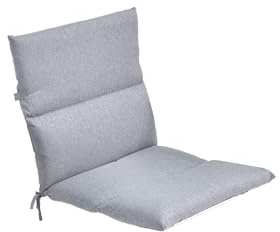 Home Deluxe Gartenstuhlauflage SEDERA Grau - 12er Set | Gartenstuhlauflage, Stuhlauflage, Sitzpolster