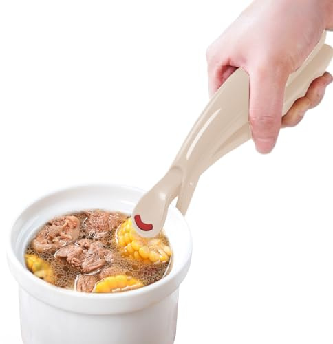 Clip de placa de plato: pinza resistente al calor, soporte de cocina sin deslizamiento, pinzas alimenticias anti -escalas, utensilios de microondas duraderos, herramienta de cocción reutilizable | Equ