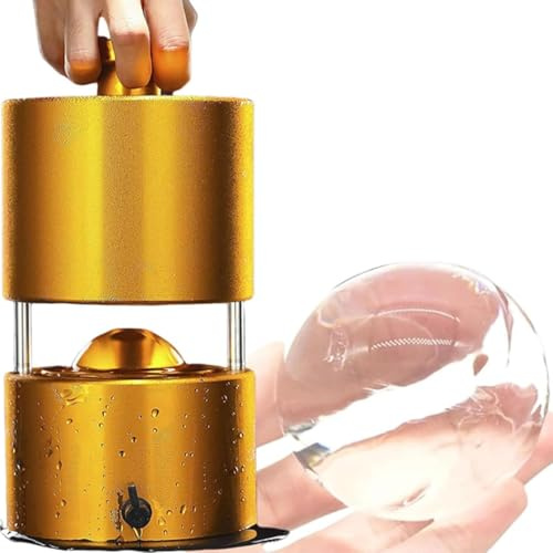 Pressa per palline di ghiaccio, macchina per palline di ghiaccio cristallina - Grado professionale per whisky, cocktail, bar e ristoranti 75cm