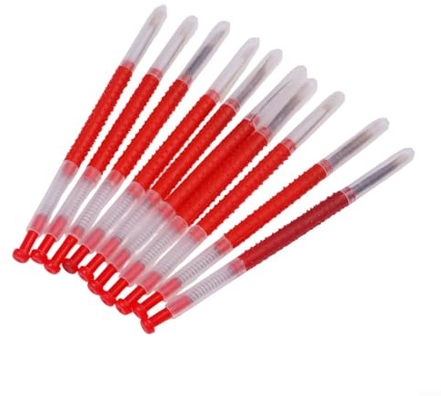 10PCS Bee Grafting Tool for Beekeeping, Retractable Queen Bee Larvae Transfer Kit with Flexible Reed and Non-Slip Handle, Plastic in