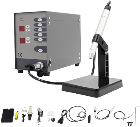 5 in 1 Pulse Arc Welding Machine,50A-600A Jewelry Automatic Spot Welding Machine,100W Permanent Jewelry Welder Kit for DIY Jewelry Repair