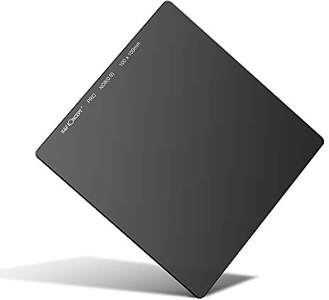 K&F CONCEPT Rechteckfilter ND8 (3 Blendenstufe) 100x100mm Graufilter mit Fester Dichte(Nano-Xcel Serie)