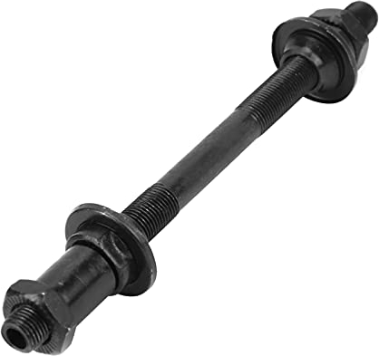 SPYMINNPOO Fahrrad Achse, Stahl Fahrrad Hinterrad Achse Mountainbike MTB Schnellspanner Hohl Nabe Achse (Hinterachse) Fahrräder Ersatzteile
