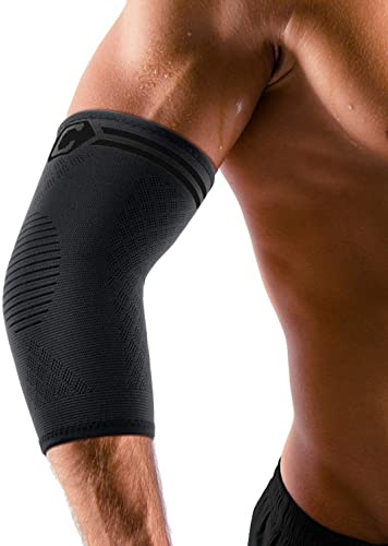 CAMBIVO Armbågsbandage x 2, tennisarmbandage för kvinnor och män, armbågsskydd för sport, golfarm och tennisarm