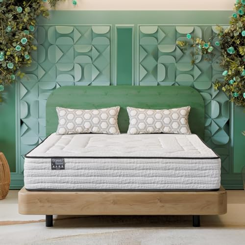 T-ORMU Colchón 180 x 200 Viscoelástico Premium Altura 28 cm - Firmeza Alta - Ideal para Dolores de Espalda - Colchones 180x200 Ortopédico y Ergonómico - Colchon viscoelastico 180x200 Matrimonio