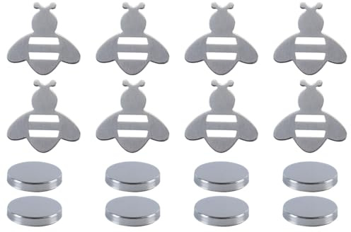 WANGCL 8er Set Outdoor Tischdeckengewichte Magnetische Tischdecken Gewichte Outdoor Garten Edelstahl Vorhang Gewichte