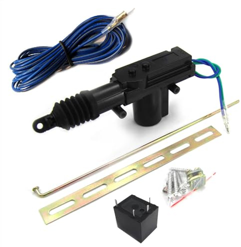 HUIOP Actuador de Cerradura de Puerta,Motor de actuador de Cerradura de Puerta de Coche de Alta Potencia, Universal, Resistente, 2 Cables, 12,0 V, Sistema de Cierre centralizado