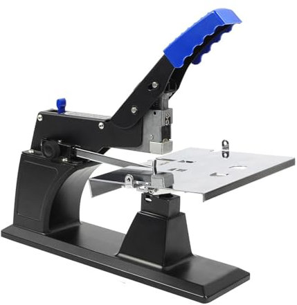 Vituord Robuster Manueller Hefter, Flachhefter Und Sattelhefter Für Den Schreibtisch, Max. Dicke 6,5 Mm, 60 Blatt Kapazität, Mit Hebel Zur Randeinstellung