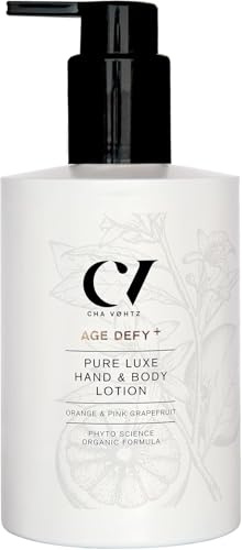 Green People Age Defy+ Lozione Mani & Corpo Pure Luxe, 200ml | Idratante Naturale, Biologico, Lusso per Pelle Secca, Profumo Agrumato, Vegano, Lozione per Mani e Corpo Organica