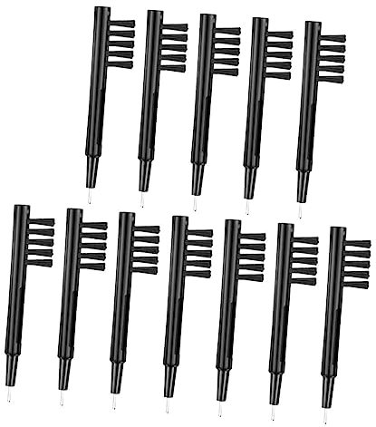 HAPINARY Kit De Nettoyage 3 Pièces Brosse En Plastique Outils De Nettoyage Pour Éliminer La Cire Facile À Utiliser Robuste 12 Pièces X 3