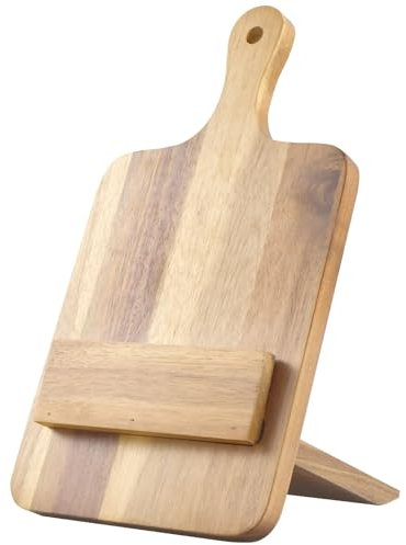 WANGAIDCE Kochbuchhalter Rezeptregal, Rezeptbuchhalter, Verstellbarer Kochbuch-Ausstellungsständer, platzsparender Ständer, Mehrzweck-Kochbuch Für Rezepte, Küche