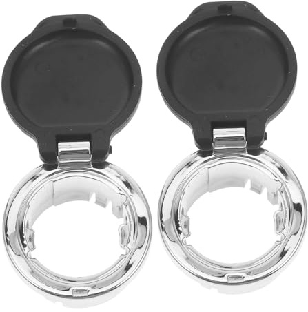 Garneck 2pezzi Tappi per Accendisigari Auto Coperture per Spina Accendisigari Accessori per Auto Protezione Impianto Elettrico Facile Installazione e Utilizzo