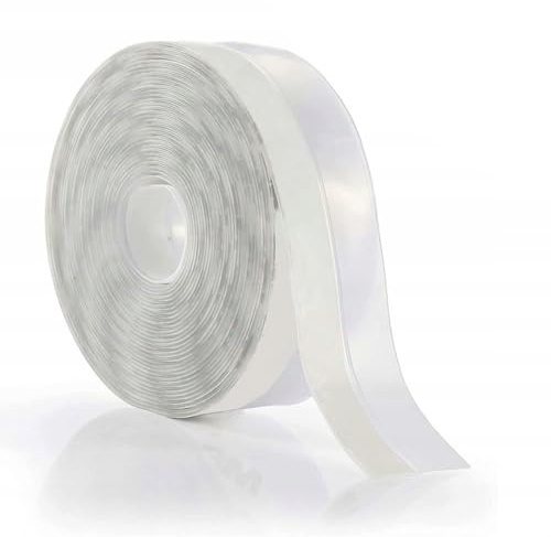 Cinta de sellado autoadhesiva para puertas y ventanas, 5m x 4.5cm, transparente, aislante de corrientes de aire y ruido
