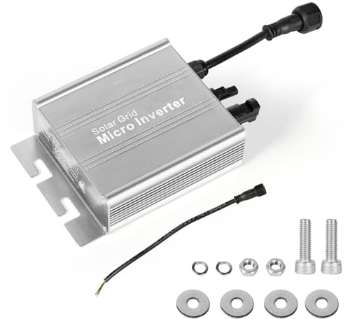 BuyWeek 300 W Solar PV Grid Tie Micro Wechselrichter MPPT Netzgekoppelter Wechselrichter DC18–50 V for Solarpanel