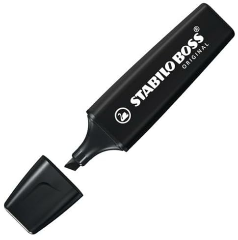 STABILO BOSS ORIGINAL NatureCOLORS Marker schwarz