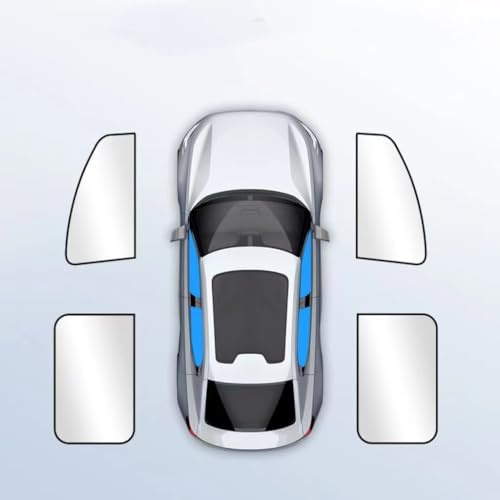 SMLZR Auto Pare-Soleil vitre latérale pour Dacia Lodgy Stepway, Rideau Occultant avec Protection UV Fenêtre de Voiture Enfants et Animaux Protection Solaire Rideaux pour Voiture
