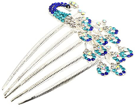 Healeved Rhinestone Wedding Hair Comb Elegantes Haarschmuck-accessoire Für Bräute Zahn-haarseite Glitzernde Haarklammer Für Hochzeiten Und Festliche Anlässe