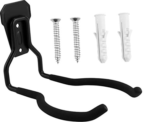 OFFSCH Garage Wall Organizer Heavy Duty Screw Hooks Power Tool Hanger Ladder Tool Holder String Trimmer Hanger