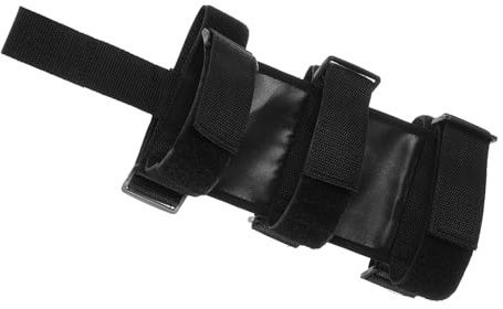 Angoily Cinghia per Estintore Auto in Nailon Nero, Fissaggio Sicuro e Stabile, Design Minimalista e Resistente per Montaggio Estintore Portatile in Macchina