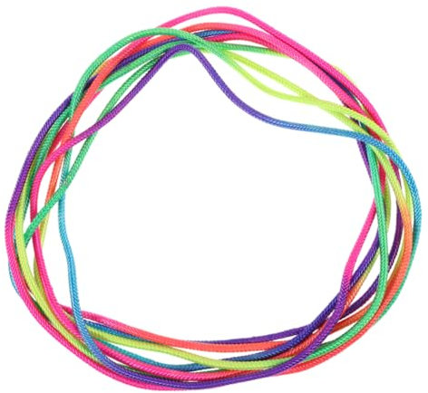 Cuerda de Saltar Elástica de Plástico de Colores 1 Pieza para Niños