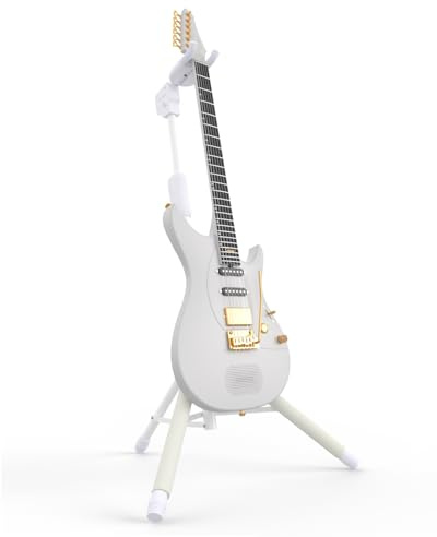 enya Auto-Lock Guitar Stand - Heavy Duty Steel, 33lbs Capacity, 360° Non-Slip Base & Military Anti-Rust | 3-Second Setup, Foldable for Stage/Travel/Studio