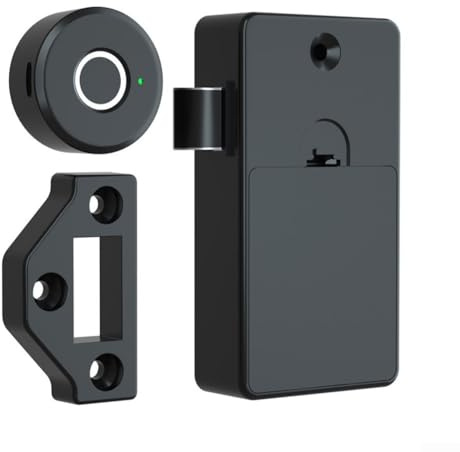 Serrure de porte électronique élégante à empreintes digitales conçue pour une utilisation facile et une sécurité accrue dans votre environnement domestique