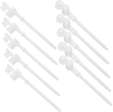 HOMSFOU 100pcs Windmill Replacement Poles Diy Plastic Windmill Sticks for Garden Pinwheel Parts Suitable for Outdoor Crafts and Team Building Activities