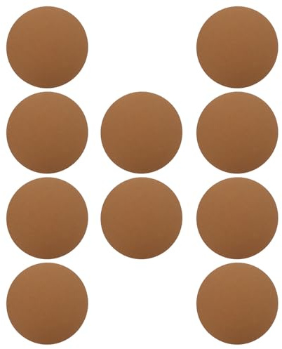 MAGICLULU Soucoupe Ronde Double Face Facile à Nettoyer 10 Pièces en Feutre Absorbant Diamètre 20cm, Matériau Non Tissé et Feutre, Absorption de l'eau pour Pots de Fleurs pour Balcon