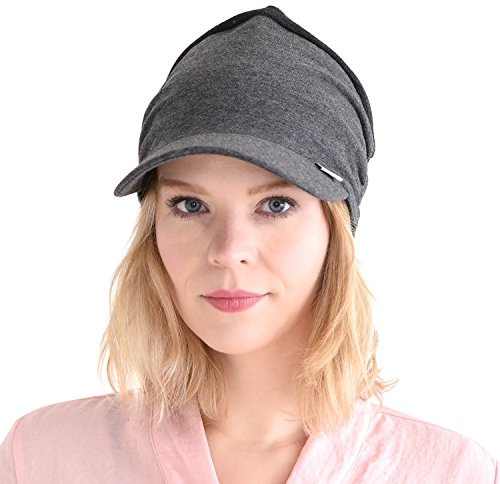 CHARM Damen Sonnenschutz Cap Schirm Hut Golf Tennis | Sonnen Mütze Kappe, aus Baumwolle, Sonnenblende, Visor, Half Cap, Stirnband, Haarband mit Schirm, Basecap