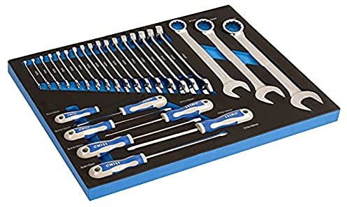 IRIMO Foam Llaves combinadas, destornilladores PH y planos - 27 piezas