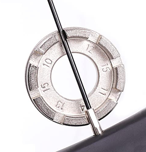 Fahrrad Speichenschlüssel Radspeichen Speichen Nachziehen Speichenschlüssel Fahrrad Größe 10-15 Universal Speichenspanner für Fahrrad