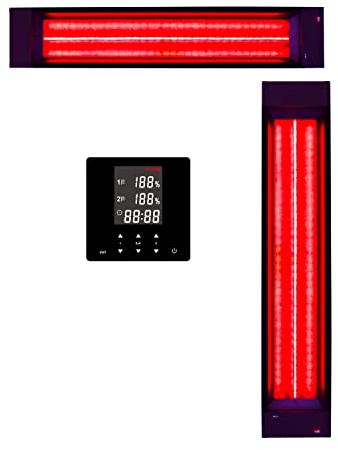 B-Ware InfraROTmed - Foco de infrarrojos (500 W, 1300 W, control de calor profundo, para sauna y cabina de infrarrojos, para reequipamiento o bricolaje
