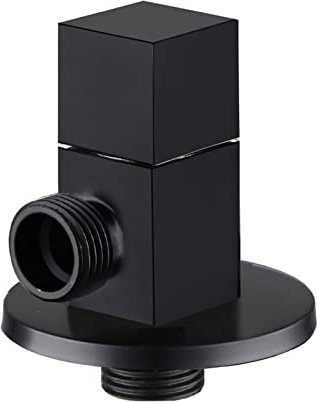 GRAWIT Ventil für Badezimmerarmatur, 1/2 Absperrventil Kupfer, Duschabsperrventil Schwarz, Wasserhahnventil für Waschmaschine, für Küche,schwarz A Beautiful Scenery