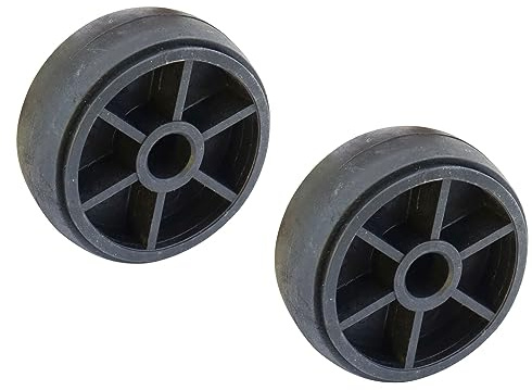 SECURA 2x Reifen Rad Ø90mm kompatibel mit Herkules RP 1200 Rüttelplatte