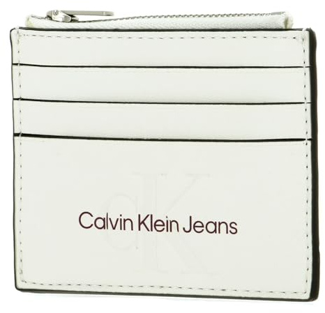 Calvin Klein Kartenhalter CKJ Sculpted Cardcase 6CC Mono Ivory Creme