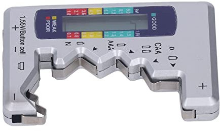 Batterieprüfer, Batterietester, Knopfzellen-Batterieprüfer, Digitaler Batterieprüfer, Batterietestgeräte, Digitaler Batterietester, ABS-LCD-Bildschirm, Knopfzellen-Batterieprüfer