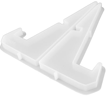 Présentoir de Plaque en Silicone, Moule, Support de Tablette, Horloge, Moule en Résine pour Bricolage de Téléphone Portable, Bureau à Domicile, Restaurant, Mariage (Grand)