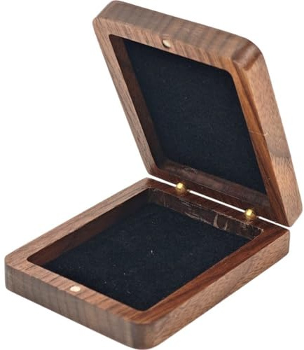 Lpitoy Aufbewahrungsbox Für Münzen, Elegante Militärmedaillen Aus Holz, Stilvolle Präsentationsbox Für Abzeichen, Schmuckverpackung Und Geschenkbox
