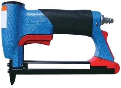 Agrafeuse pneumatique, agrafeuse pneumatique pour Pistolet agrafeur pneumatique 8016 à long bec et fil fin de type U Pistolet à clous pneumatique Pistolet agrafeur Outil de travail du bois(FS8016-B)